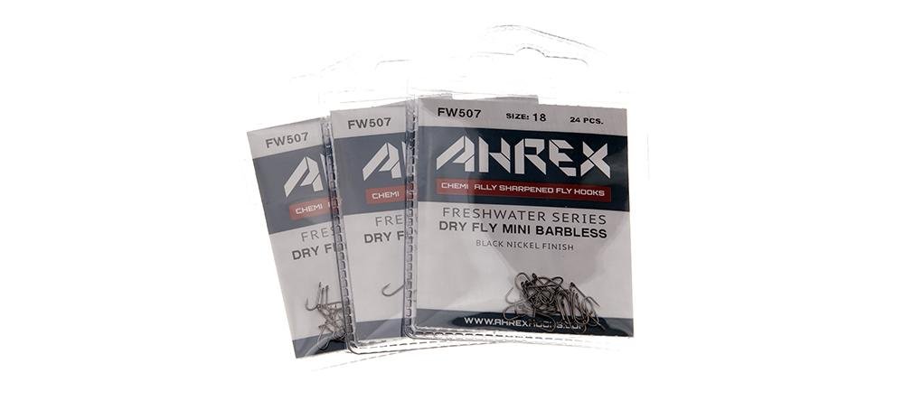 Ahrex FW507 Dry Fly Mini Hook Barbless